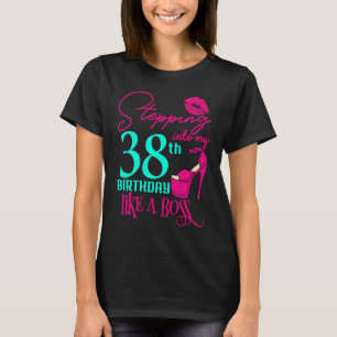 Camiseta 38.ª Nacida Mujer Rosa