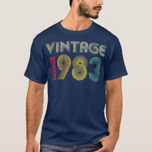 Camiseta 38.º regalo de cumpleaños 1983 Retro de cosecha 38