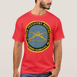 Camiseta 38.º Regimiento de Infantería Soldados de Búfalo J