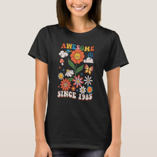 Camiseta 38 años de edad increíble desde 1985 Groovy Retro