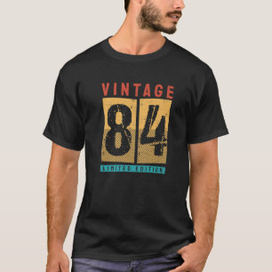 Camiseta 38 Años Vintage 1984 38ª Decoración De Cumpleaños