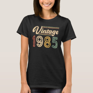 Camiseta 38 Años Vintage Mejor De 1985 38º Cumpleaños