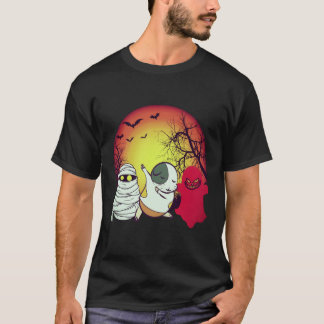 Camiseta 38 Cobaya de Halloween Calabaza