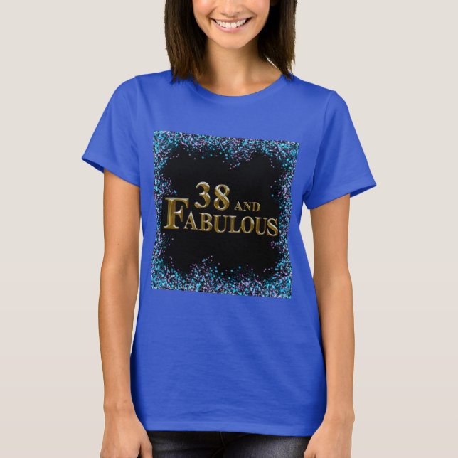 Camiseta 38 cumpleaños (Anverso)