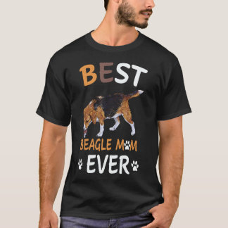 Camiseta 38 Mejor Mamá Beagle de Todos los Tiempos Beagle
