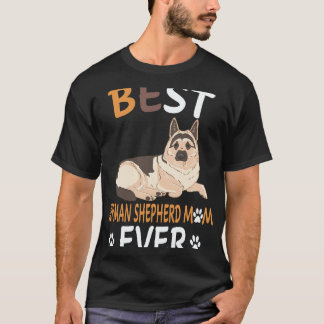 Camiseta 38 Mejor Mamá Pastor Alemán Jamás Pastor Alemán