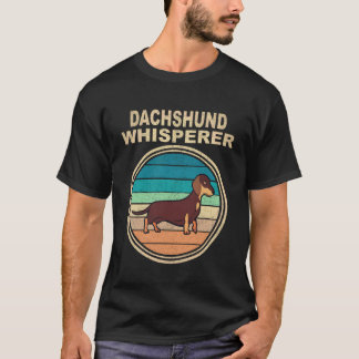 Camiseta 38 Susurrador de Dachshund Vintage