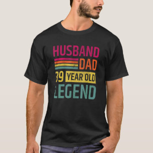 Camiseta 39º Aniversario Presente Para Hombres De 39 Años
