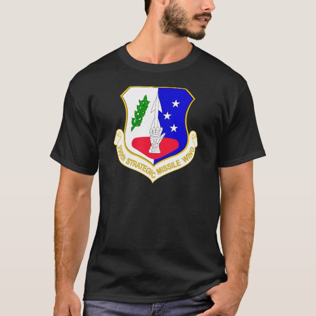 Camiseta 390o Ala estratégica del misil (Anverso)