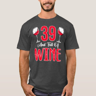 Camiseta 39.ª Decoración De Cumpleaños Para Mujeres Damas