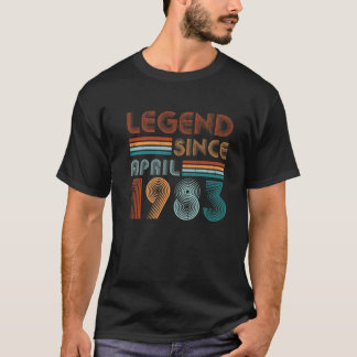 Camiseta 39 Aniversario De La Leyenda De 39 Años Desde El 1