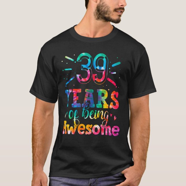 Camiseta 39 Años De Impresionante Tejido 39 Años De Edad 39