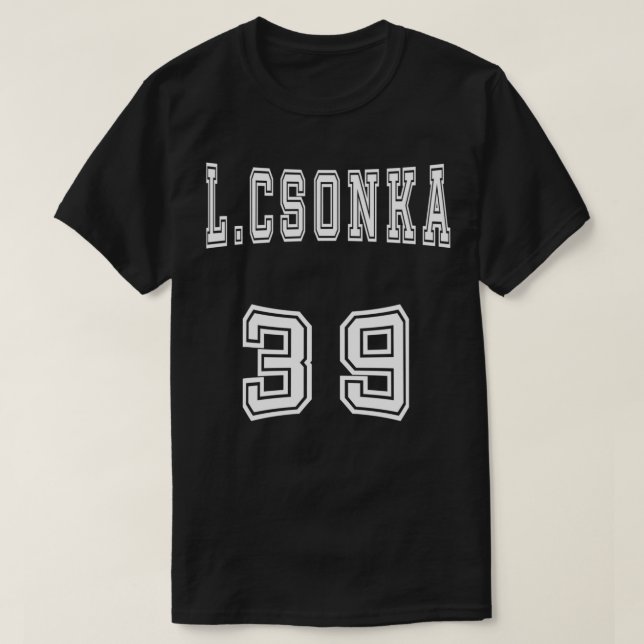 Camiseta 39 Larry Csonka NFL Classic T-Shirt (Diseño del anverso)