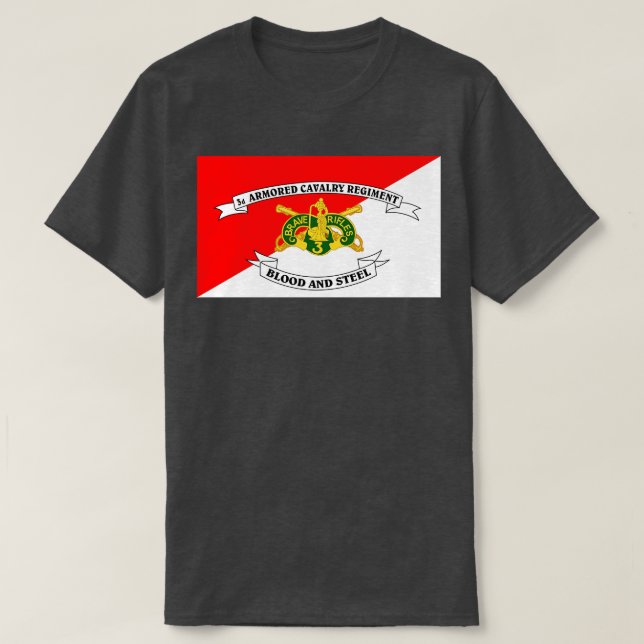 Camiseta 3.ª caballería de colores (Diseño del anverso)