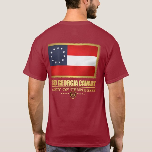 Camiseta 3.ª caballería de Georgia (F10) (Reverso)
