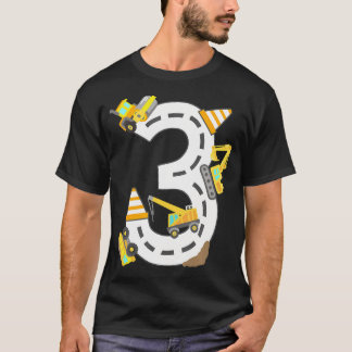 Camiseta 3.ª Construcción Nacimiento De Fiesta Excavadora N