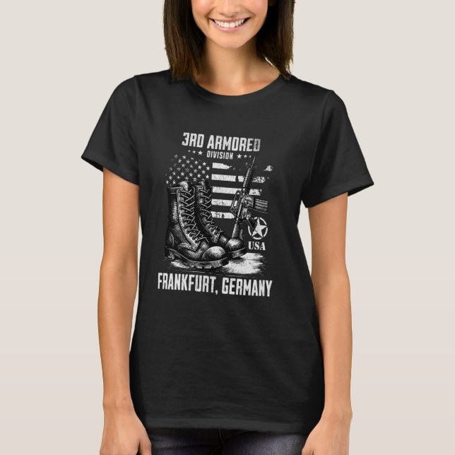 Camiseta 3.ª División Armada Fráncfort Alemania (Anverso)