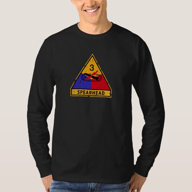 Camiseta 3.ª División Armada - Larga "Grunge" Militar de lo (Anverso)
