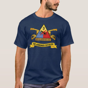 Camiseta 3.ª División blindada con Br Ribbon SSI X