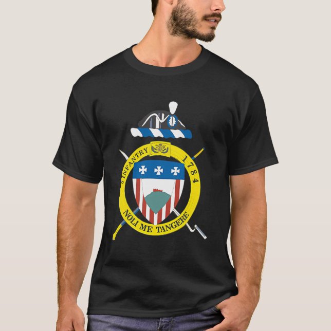 Camiseta 3.ª Guardia De Honor Del Escudo Del Regimiento De  (Anverso)