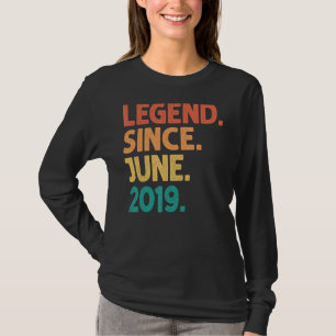 Camiseta 3.ª Leyenda De Cumpleaños Desde Junio De 2019 Tres