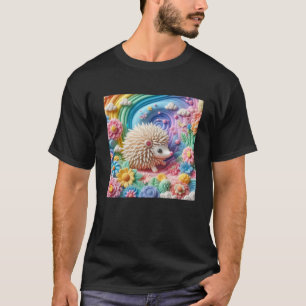 Camiseta 3.ª Pegatina de Hedgehog
