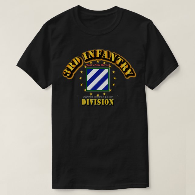 Camiseta 3.ª roca de la División de Infantería del Marne (Diseño del anverso)