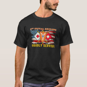 Camiseta 3.ª señal del ejército de la brigada de señalizaci