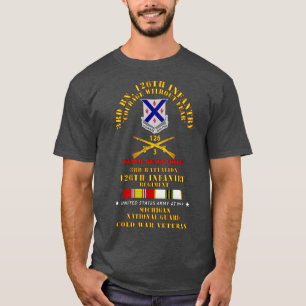 Camiseta 3.ᵉʳ 126ª infantería SRF MI ARNG w COLD SVC