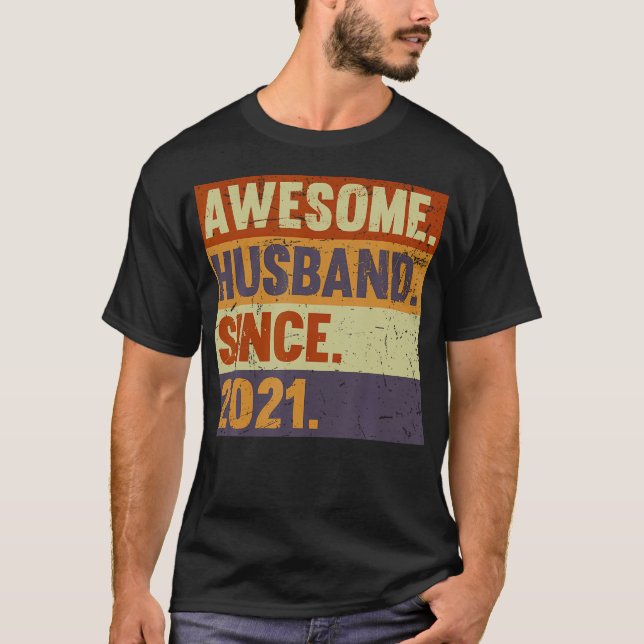 Camiseta 3.ᵉʳ Aniversario Boda Epic Sorprendente Esposo (Anverso)