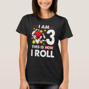 Camiseta 3.ᵉʳ Bote De Cumpleaños Así Es Como Vuelo 3 Años
