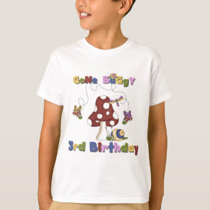 Camiseta 3.ᵉʳ Bug Birthday Tshirts y regalos