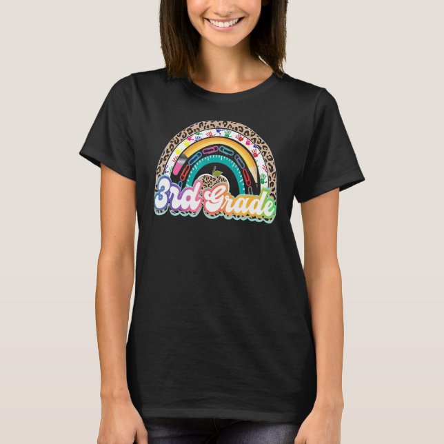 Camiseta 3.ᵉʳ Chicas arcoiris equipo de profesores 3er Gr (Anverso)