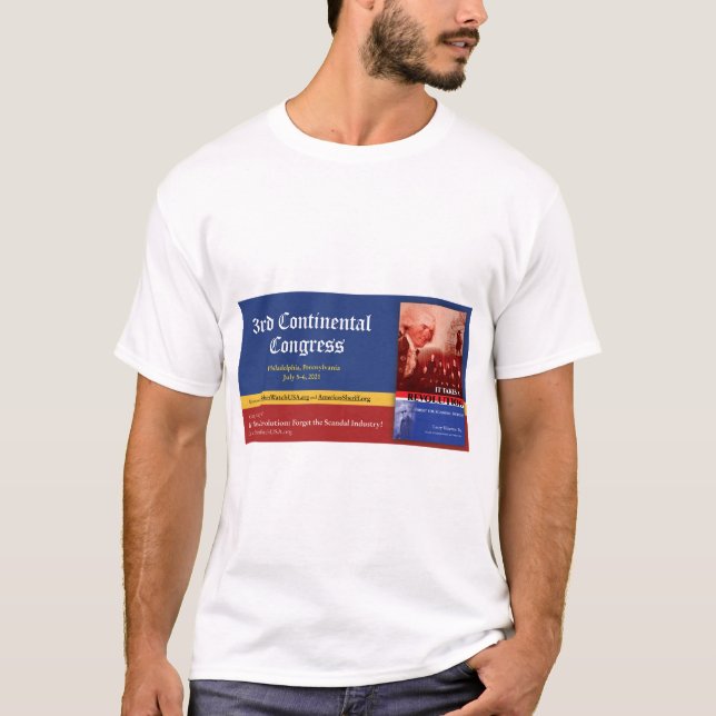 Camiseta 3.ᵉʳ Congreso Continental (Anverso)