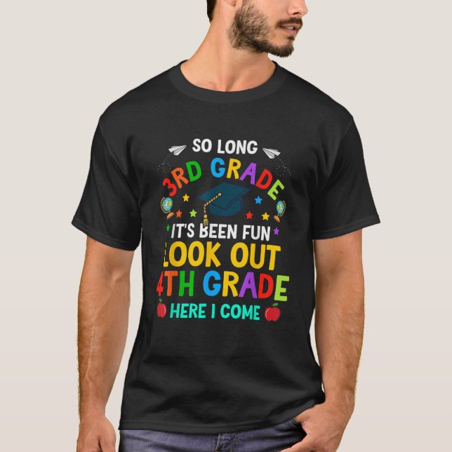 Camiseta 3.ᵉʳ Cuarto Grado Aquí Vuelvo Al Primer Día A La E (Anverso)