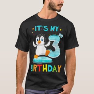 Camiseta 3.ᵉʳ cumpleaños de 3 años