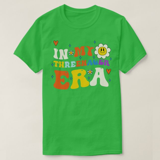 Camiseta 3.ᵉʳ Cumpleaños En Mi Regalo De Cumpleaños De La E (Diseño del anverso)