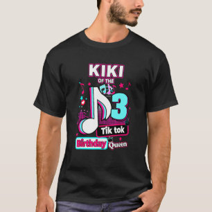 Camiseta 3.ᵉʳ Cumpleaños Musical De La Reina Kiki
