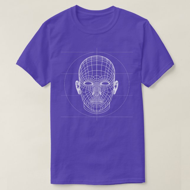 Camiseta 3.ᵉʳ diseño de cabeza de alambre (Diseño del anverso)