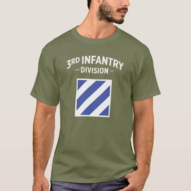 Camiseta 3.ᵉʳ distintivo de la División de Infantería (Anverso)