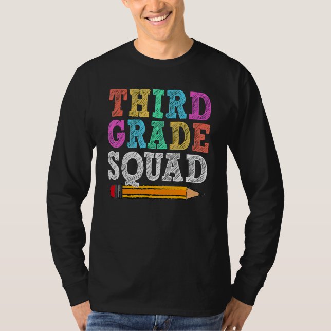 Camiseta 3.ᵉʳ Equipo Estudiantil De Tercer Grado (Anverso)