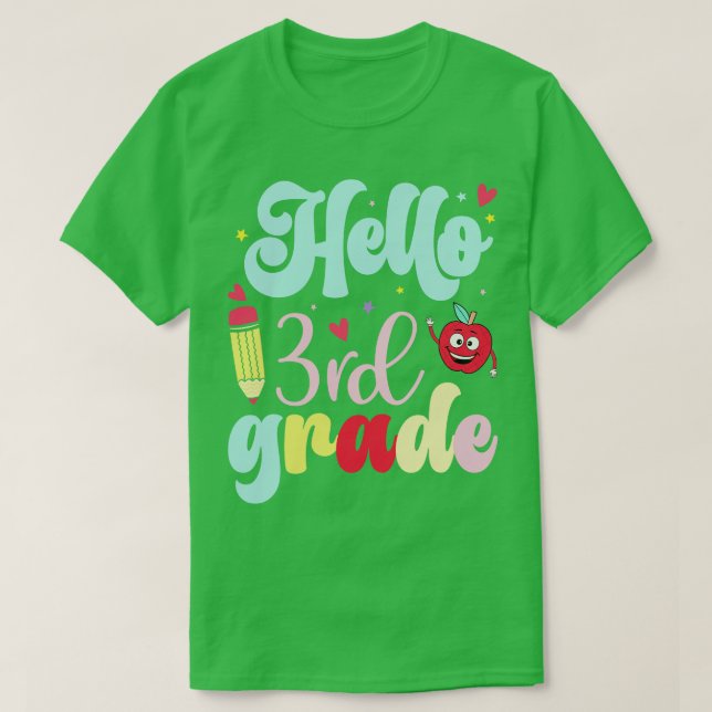 Camiseta 3.ᵉʳ Grado 1 (Diseño del anverso)