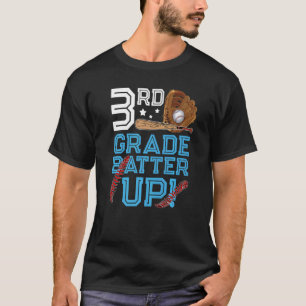 Camiseta 3.ᵉʳ Grado De Vuelta A La Escuela 3.ª Base De Bate