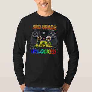 Camiseta 3.ᵉʳ Grado Desbloqueado Jugador Primer Día De La E