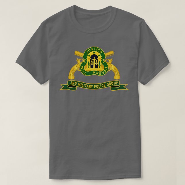 Camiseta 3.ᵉʳ Grupo de Policía Militar con Br Ribbon (Diseño del anverso)