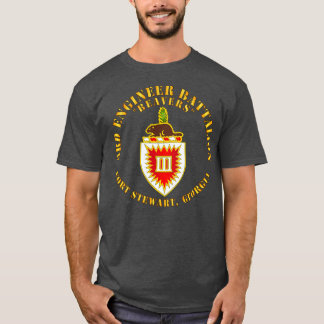 Camiseta 3.ᵉʳ Ingeniero Beavers Fort Stewart Georgia