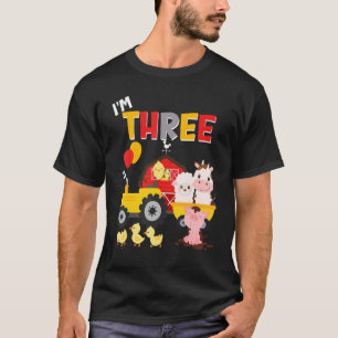Camiseta 3.ᵉʳ Jugador de Cumpleaños Tres Terceros Ani de Gr