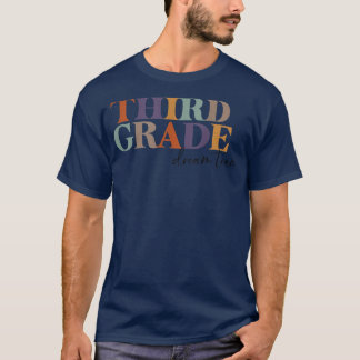 Camiseta 3.ᵉʳ maestro de equipo de tercer grado Teac de equ