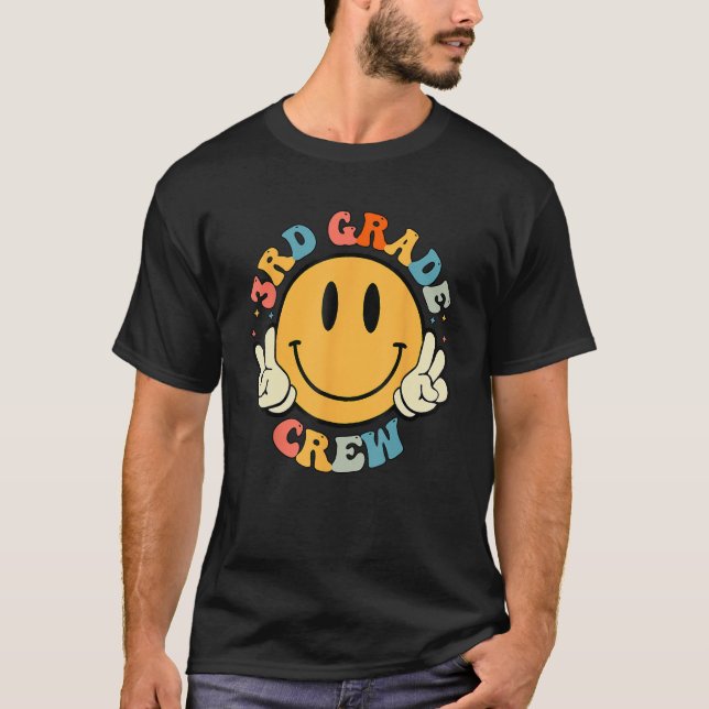 Camiseta 3.ᵉʳ Maestro Retro Groovy Student Back T (Anverso)
