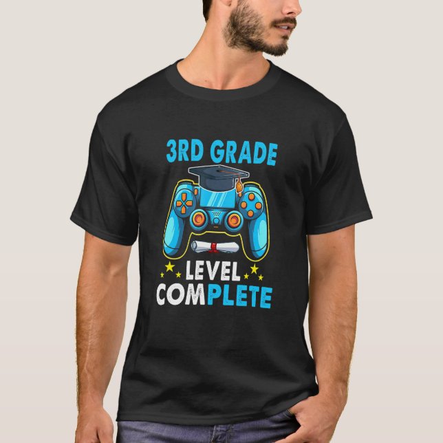 Camiseta 3.ᵉʳ nivel de clase completa Videojuego Senior 2 (Anverso)